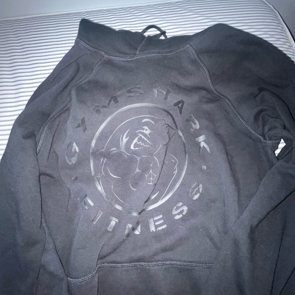 GYMSHARK-BLACK-HARDLY WORN